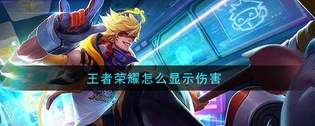 王者荣耀怎么显示伤害