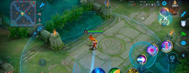 王者荣耀国际版摇杆设置,局内布局超细节